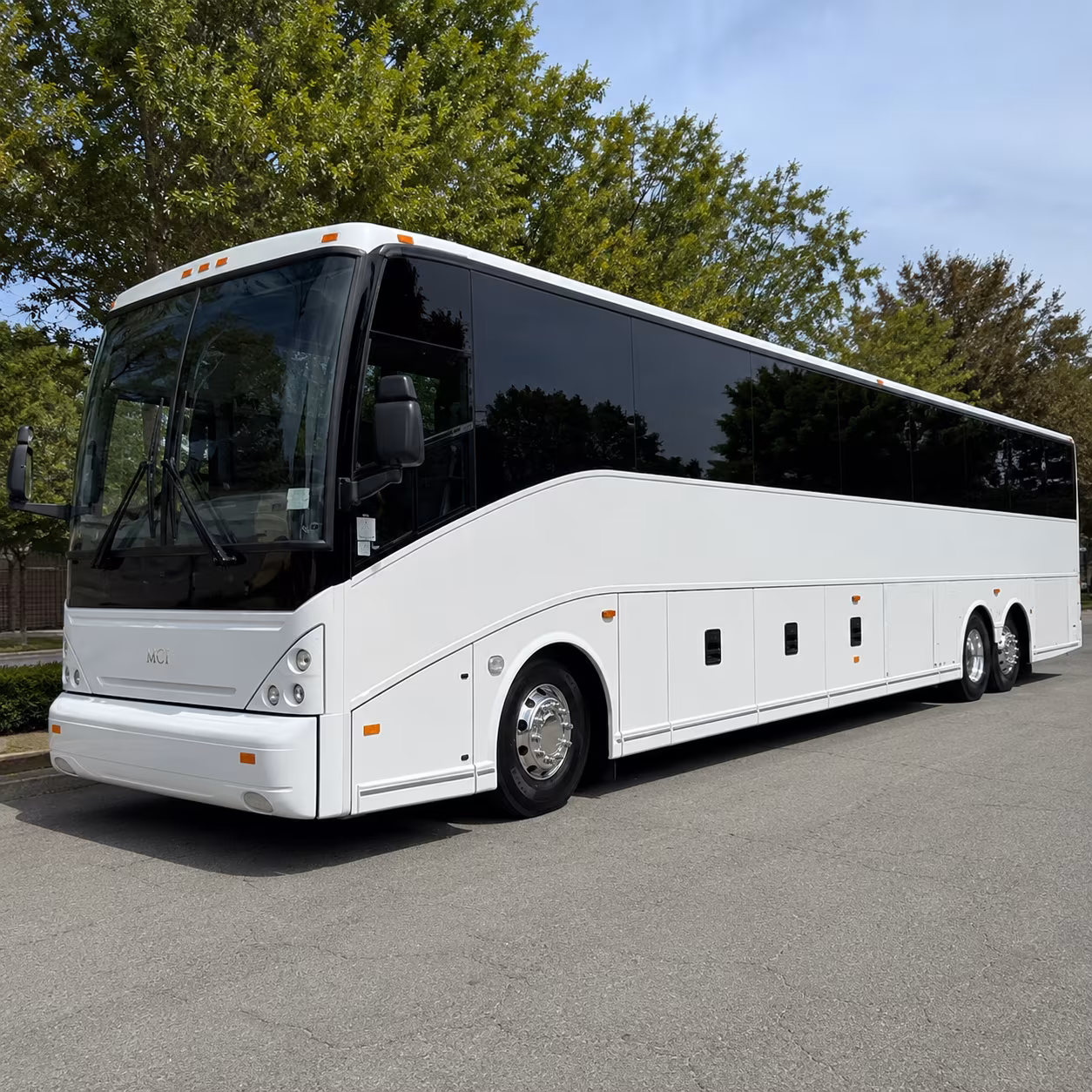 charter buses for attendees arriving at easterwood airport