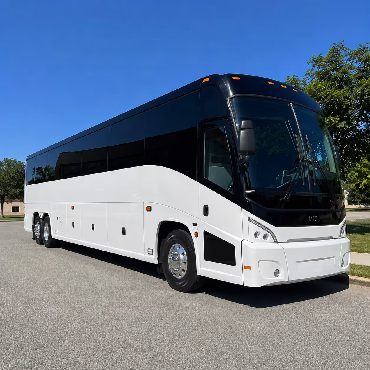 college station 40 passenger charter bus