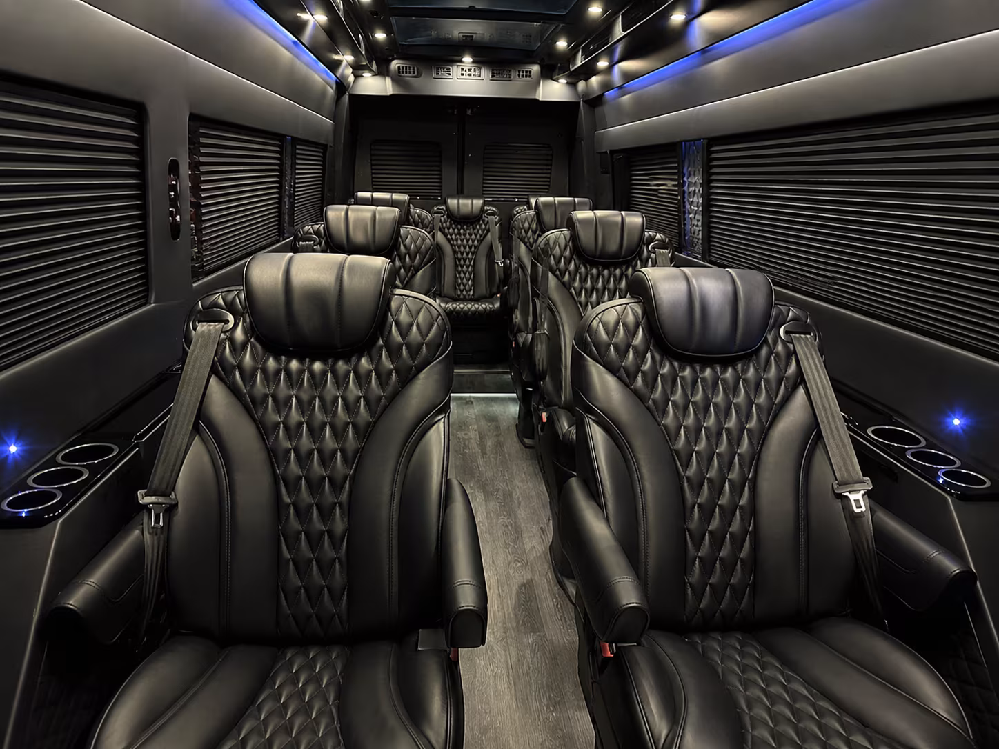 college station corporate transportation onboard seating