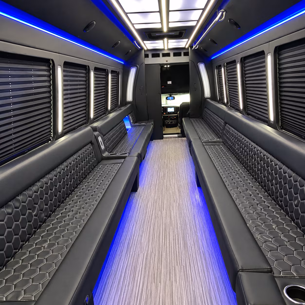 college station party bus interior