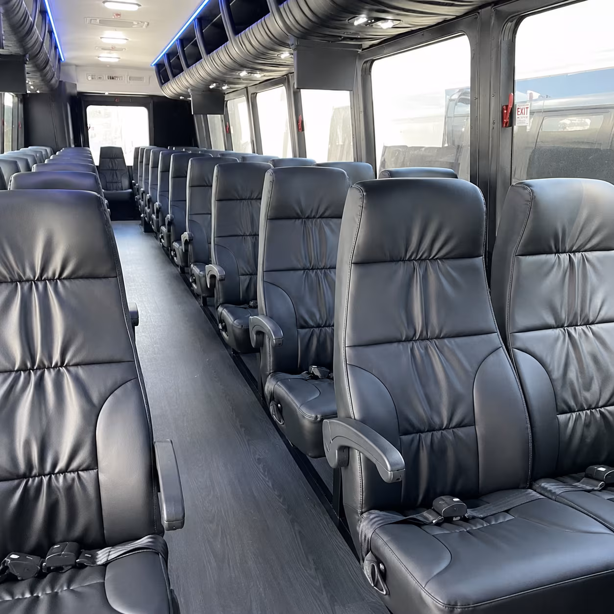 college station wedding transportation onboard seating