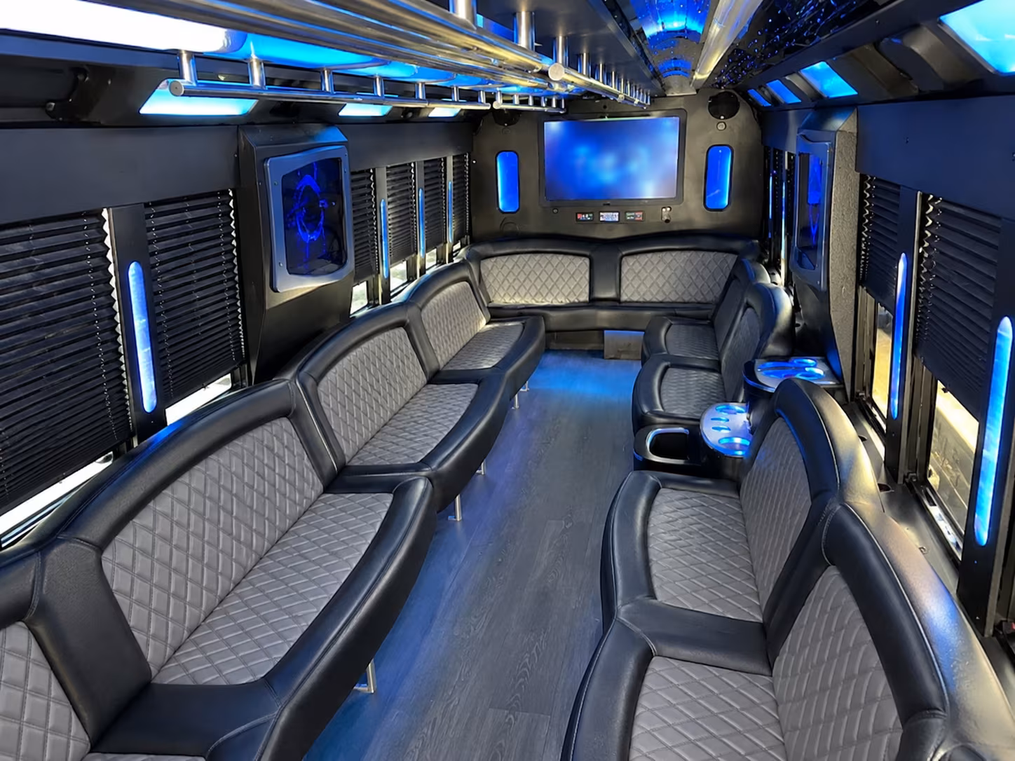 corporate group bus rentals for team building events and offsite meetings